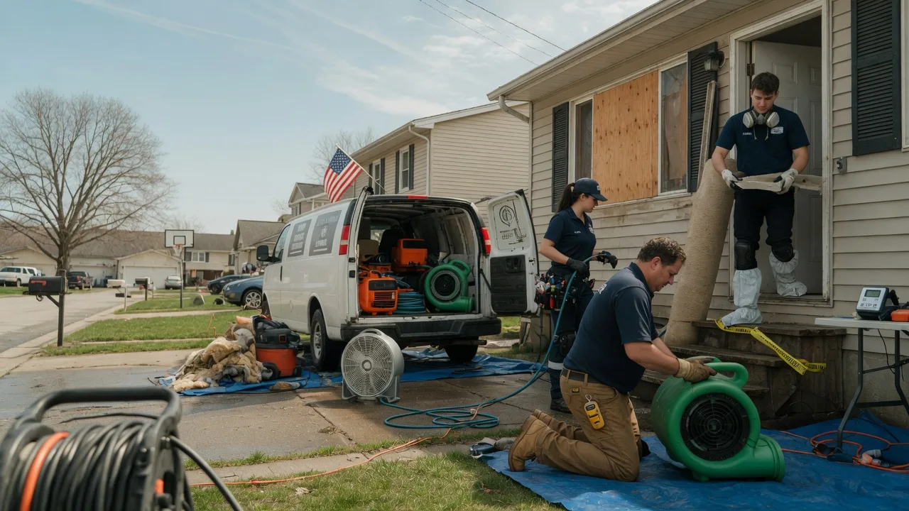 Water Damage Restoration in Sugar Run, PA near me